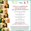 Il lavoro intellettuale come professione